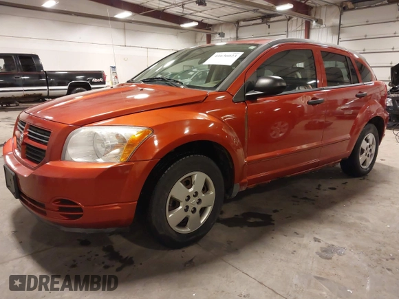 2008 Dodge Caliber SE with VIN 1B3HB28B48D634707, listed as a IAAI auction lot 41636023 with 149,652 mi miles and . Bid and sale history available at carsss.com. Image 2.
