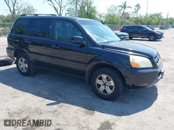 2005 Honda Pilot EX-L z VIN 5FNYF18515B042452, wystawiony jako IAAI lot #42270016 z przebiegiem 227 743 mil mil oraz . Historia ofert i sprzedaży dostępna na DreamBid. Obrazek 1.