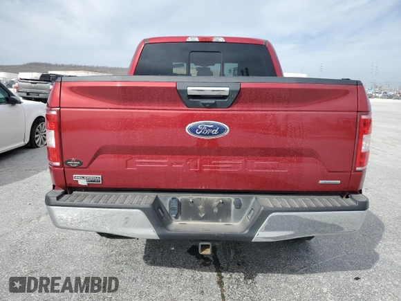 2019 Ford F-150 XL with VIN 1FTEW1E40KKD81460, listed as a Copart auction lot 49343765 with 86,167 mi miles and Salvage Title. Bid and sale history available at carsss.com. Image 6.