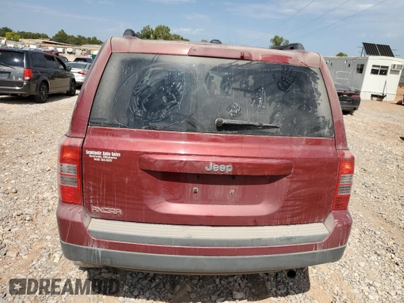 2014 Jeep Patriot Sport with VIN 1C4NJPBA8ED722947, listed as a Copart auction lot 71288624 with 143,883 mi miles and Salvage title. Bid and sale history available at DreamBid. Image 6.