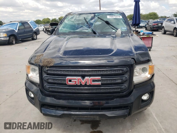 2019 GMC Canyon 4WD All Terrain w/Cloth with VIN 1GTG6FEN7K1294319, listed as a Copart auction lot 70975374 with 0 mi miles and Salvage Title. Bid and sale history available at carsss.com. Image 5.