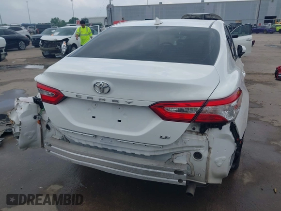 2020 Toyota Camry LE with VIN 4T1C11AK3LU361294, listed as a IAAI auction lot 41915072 with 107,682 mi miles. Bid and sale history available at carsss.com. Image 17.
