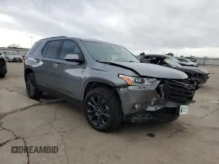 2021 Chevrolet Traverse RS with VIN 1GNERJKW1MJ143226, listed as a Copart auction lot 80538144 with 0 mi miles and Salvage Title. Bid and sale history available at carsss.com. Image 4.