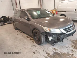 2013 Honda Accord LX z VIN 1HGCR2F33DA281146, wystawiony jako IAAI lot #42319765 z przebiegiem 107 769 mil mil oraz . Historia ofert i sprzedaży dostępna na DreamBid. Obrazek 1.