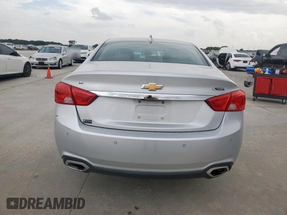 2018 Chevrolet Impala Premier with VIN 2G1125S35J9139463, listed as a Copart auction lot 63001745 with 70,248 mi miles and Salvage title. Bid and sale history available at DreamBid. Image 6.