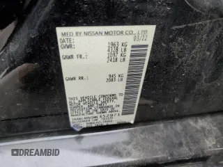 2022 Nissan Altima SV z VIN 1N4BL4DV1NN352971, wystawiony jako Copart lot #58952825 z przebiegiem 80 315 mil mil oraz Szkoda całkowita • Salvage title. Historia ofert i sprzedaży dostępna na DreamBid. Obrazek 12.