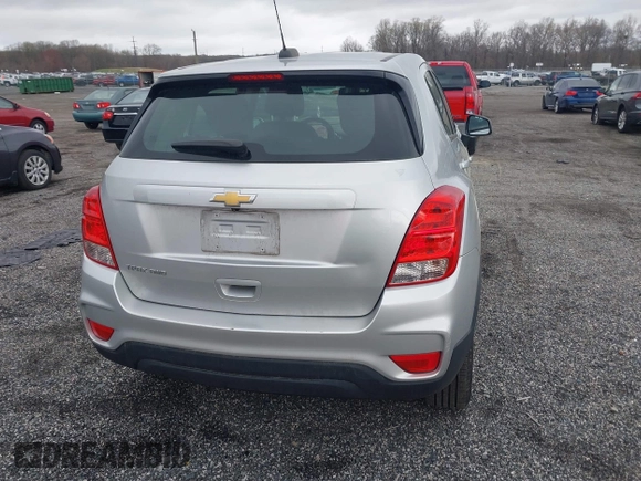 2018 Chevrolet Trax LS with VIN KL7CJNSB3JB568140, listed as a IAAI auction lot 41906602 with 137,506 mi miles and . Bid and sale history available at carsss.com. Image 16.