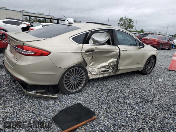 2017 Ford Fusion Hybrid Titanium with VIN 3FA6P0RU5HR359714, listed as a Copart auction lot 59156975 with 84,220 mi miles and Salvage title. Bid and sale history available at DreamBid. Image 3.