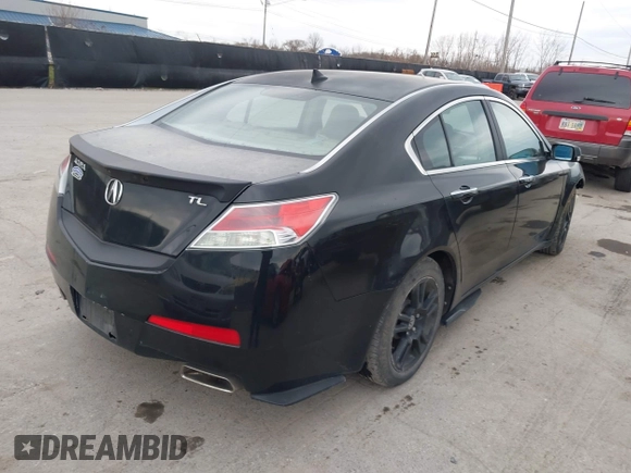 2010 Acura TL Tech with VIN 19UUA8F57AA002874, listed as a IAAI auction lot 41898535 with 185,566 mi miles. Bid and sale history available at carsss.com. Image 4.