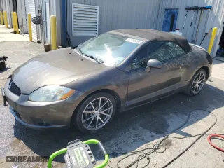 2012 Mitsubishi Eclipse GS Sport with VIN 4A37L2EF4CE003177, listed as a Copart auction lot 72350864 with 127,606 mi miles and Salvage Title. Bid and sale history available at carsss.com. Image 1.