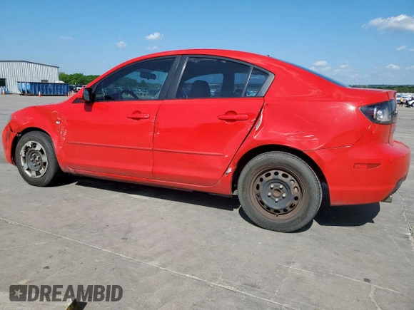 2007 Mazda 3 i Sport with VIN JM1BK12F371718303, listed as a Copart auction lot 54241175 with 197,175 mi miles and Salvage Title. Bid and sale history available at DreamBid. Image 2.