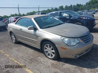 2008 Chrysler Sebring Touring with VIN 1C3LC55R98N193888, listed as a IAAI auction lot 42387680 with 110,241 mi miles and . Bid and sale history available at DreamBid. Image 1.