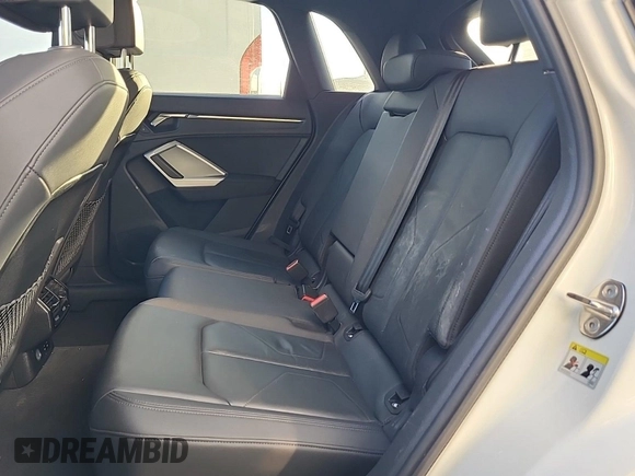 2023 Audi Q3 S line Premium with VIN WA1DECF37P1108975, listed as a IAAI auction lot 42796417 with 58,193 mi miles and . Bid and sale history available at DreamBid. Image 18.