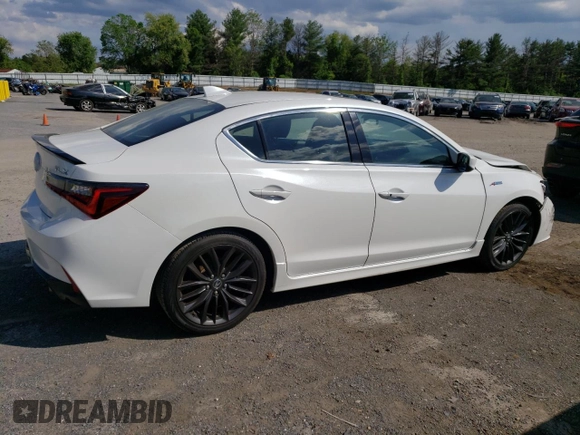 2021 Acura ILX Premium z VIN 19UDE2F87MA006567, wystawiony jako Copart lot #55941065 z przebiegiem 63 222 mil mil oraz Szkoda całkowita • Salvage title. Historia ofert i sprzedaży dostępna na DreamBid. Obrazek 3.