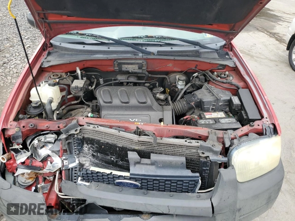 2002 Ford Escape XLT Choice with VIN 1FMCU04132KB16848, listed as a Copart auction lot 55266595 with 205,451 mi miles and Salvage title. Bid and sale history available at DreamBid. Image 12.