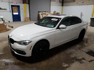 2017 BMW 3 Series 330i xDrive with VIN WBA8D9G33HNU63919, listed as a Copart auction lot 51428495 with 83,417 mi miles and Salvage Title. Bid and sale history available at carsss.com. Image 1.