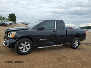 2010 Nissan Titan SE with VIN 1N6BA0CH6AN301624, listed as a Copart auction lot 71998884 with 116,015 mi miles and Salvage Title. Bid and sale history available at carsss.com. Image 1.