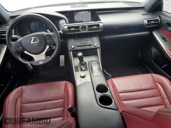 2015 Lexus IS 250 z VIN JTHBF1D21F5077656, wystawiony jako Copart lot #54381545 z przebiegiem 83 071 mil mil oraz Szkoda całkowita • Salvage title. Historia ofert i sprzedaży dostępna na DreamBid. Obrazek 8.