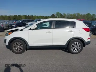 2015 Kia Sportage LX with VIN KNDPB3AC3F7742718, listed as a IAAI auction lot 41877257 with 215,101 mi miles and . Bid and sale history available at carsss.com. Image 15.