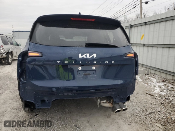2024 Kia Telluride EX with VIN 5XYP34GC1RG502388, listed as a Copart auction lot 78869164 with 1,708 mi miles and Salvage title. Bid and sale history available at DreamBid. Image 6.