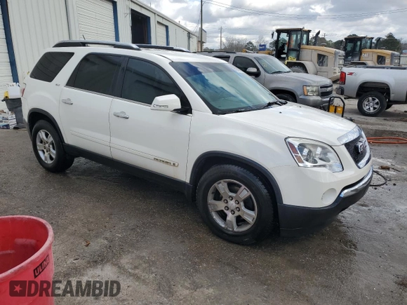 2007 GMC Acadia SLT z VIN 1GKER23727J159868, wystawiony jako Copart lot #43948785 z przebiegiem 217 693 mil mil oraz Szkoda całkowita • Salvage title. Historia ofert i sprzedaży dostępna na DreamBid. Obrazek 4.