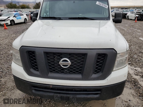 2013 Nissan NV SV with VIN 1N6BF0KL1DN107417, listed as a Copart auction lot 75470764 with 183,636 mi miles and Salvage Title. Bid and sale history available at carsss.com. Image 5.