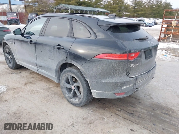2018 Jaguar F-Pace 25t Premium with VIN SADCJ2FX4JA324255, listed as a IAAI auction lot 41320455 with 94,063 mi miles and . Bid and sale history available at DreamBid. Image 3.