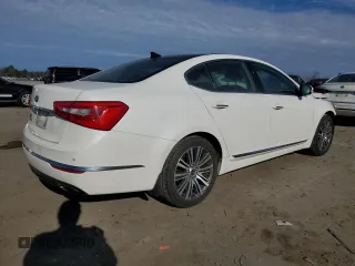 2015 Kia Cadenza Premium with VIN KNALN4D70F5169764, listed as a Copart auction lot 46124985 with 72,884 mi miles and Clean Title. Bid and sale history available at carsss.com. Image 3.