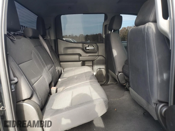 2019 Chevrolet Silverado 1500 Custom with VIN 1GCUYBEF7KZ268867, listed as a Copart auction lot 80945794 with 99,914 mi miles and Salvage Title. Bid and sale history available at DreamBid. Image 10.