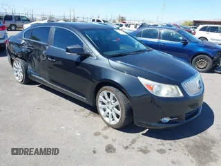 2010 Buick LaCrosse CXS with VIN 1G4GE5GV5AF212000, listed as a IAAI auction lot 41867161 with 199,488 mi miles. Bid and sale history available at carsss.com. Image 1.
