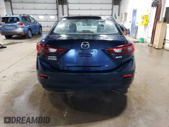 2016 Mazda 3 i Sport with VIN JM1BM1U79G1355134, listed as a Copart auction lot 55885965 with 66,375 mi miles and Salvage Title. Bid and sale history available at DreamBid. Image 6.