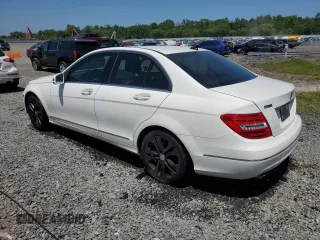 2014 Mercedes-Benz C 250 Sport with VIN WDDGF4HB1EG254153, listed as a Copart auction lot 62057195 with 94,752 mi miles and Salvage title. Bid and sale history available at DreamBid. Image 2.