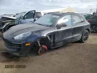2017 Porsche Macan GTS with VIN WP1AG2A59HLB55029, listed as a Copart auction lot 87316394 with 87,263 mi miles and Salvage Title. Bid and sale history available at carsss.com. Image 1.