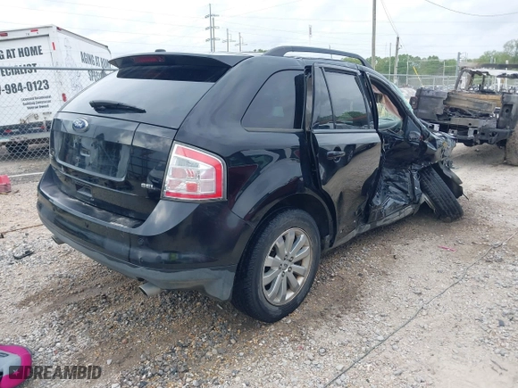 2009 Ford Edge SEL with VIN 2FMDK38C79BA85812, listed as a IAAI auction lot 41895658 with 1 mi miles. Bid and sale history available at carsss.com. Image 4.