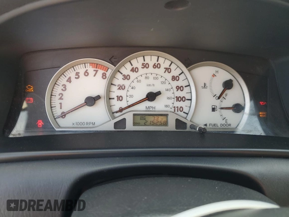 2005 Toyota Corolla CE with VIN 1NXBR32E05Z478472, listed as a Copart auction lot 62762995 with 215,258 mi miles and Clean title. Bid and sale history available at DreamBid. Image 9.