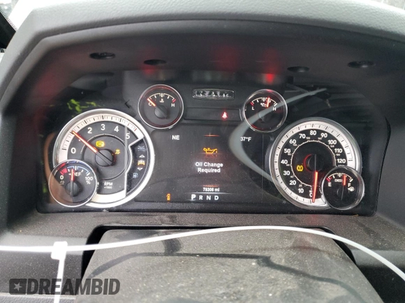 2018 Ram 1500 Big Horn with VIN 1C6RR7LM6JS277446, listed as a Copart auction lot 84022574 with 78,308 mi miles and Salvage Title. Bid and sale history available at carsss.com. Image 9.