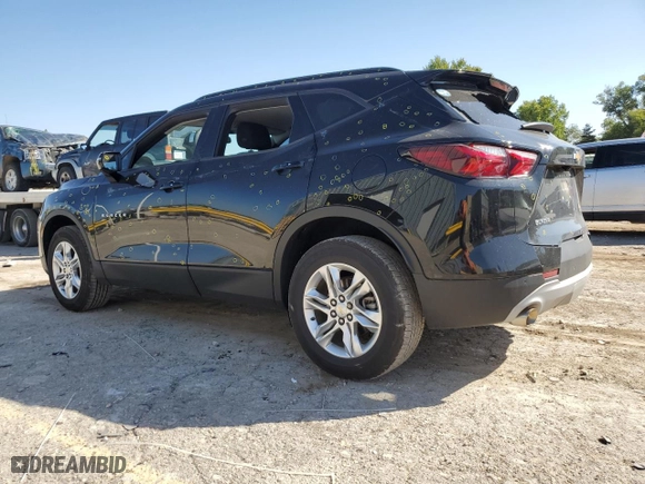 2020 Chevrolet Blazer LT with VIN 3GNKBCR43LS627354, listed as a Copart auction lot 73702294 with 56,036 mi miles and Salvage Title. Bid and sale history available at carsss.com. Image 2.