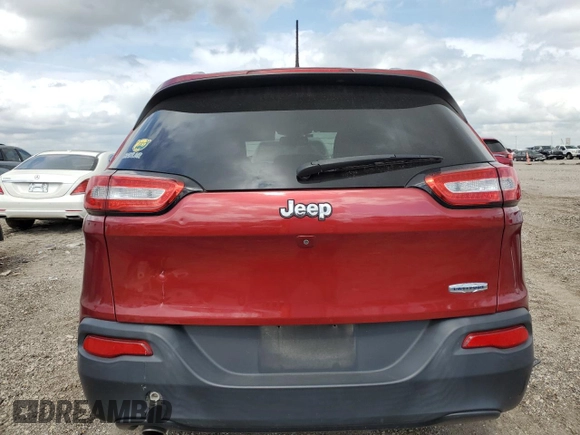 2017 Jeep Cherokee Latitude with VIN 1C4PJLCB8HD232098, listed as a Copart auction lot 54789485 with 68,735 mi miles and Salvage Title. Bid and sale history available at DreamBid. Image 6.