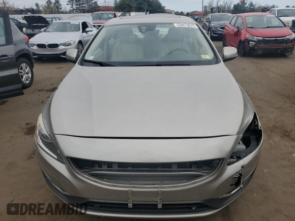 2015 Volvo S60 T5 Premier with VIN YV1612TK7F1350268, listed as a Copart auction lot 53473675 with 115,545 mi miles and Salvage Title. Bid and sale history available at carsss.com. Image 5.