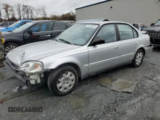 2000 Honda Civic VP z VIN 2HGEJ6615YH572213, wystawiony jako Copart lot #84640304 z przebiegiem 89 979 mil mil oraz Szkoda całkowita • Salvage title. Historia ofert i sprzedaży dostępna na DreamBid. Obrazek 1.