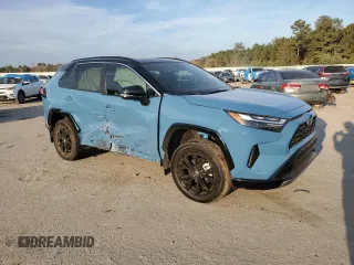 2024 Toyota RAV4 Hybrid XSE with VIN 4T3E6RFV5RU168236, listed as a Copart auction lot 82796124 with 4,479 mi miles and Salvage Title. Bid and sale history available at carsss.com. Image 4.