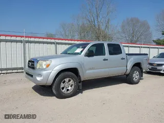 2007 Toyota Tacoma with VIN 5TELU42N47Z455347, listed as a IAAI auction lot 41730034 with 154,633 mi miles. Bid and sale history available at carsss.com. Image 6.