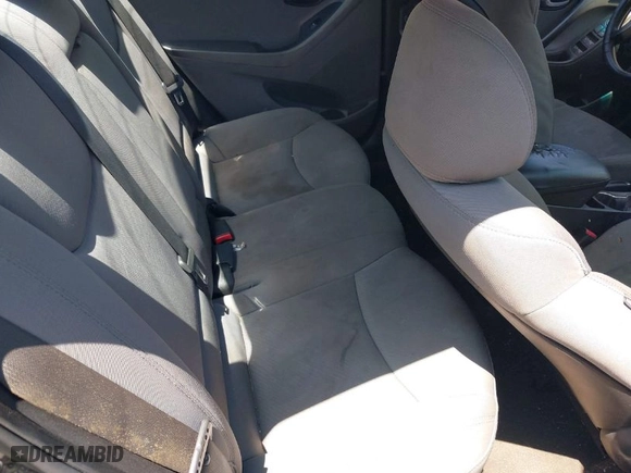 2012 Hyundai Elantra Limited with VIN 5NPDH4AE5CH069804, listed as a IAAI auction lot 42017607 with 185,209 mi miles. Bid and sale history available at carsss.com. Image 8.