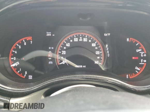 2021 Dodge Durango GT with VIN 1C4RDJDG1MC751671, listed as a Copart auction lot 55918625 with 49,208 mi miles and Salvage title. Bid and sale history available at DreamBid. Image 9.