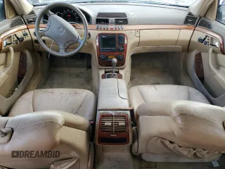2001 Mercedes-Benz S 320/430/500 with VIN WDBNG70J31A197565, listed as a Copart auction lot 42540745 with 139,202 mi miles and Salvage Title. Bid and sale history available at carsss.com. Image 8.
