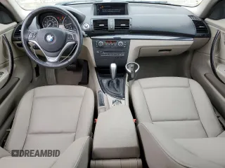 2012 BMW 1 Series 128i with VIN WBAUP7C58CVP23824, listed as a Copart auction lot 85581654 with 81,587 mi miles and Salvage title. Bid and sale history available at DreamBid. Image 8.