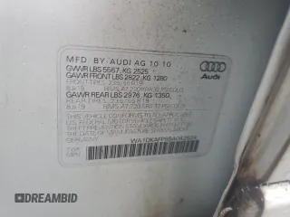 2011 Audi Q5 3.2L Premium Plus with VIN WA1DKAFP8BA042624, listed as a Copart auction lot 72351234 with Not Provided miles and Salvage Title. Bid and sale history available at carsss.com. Image 13.