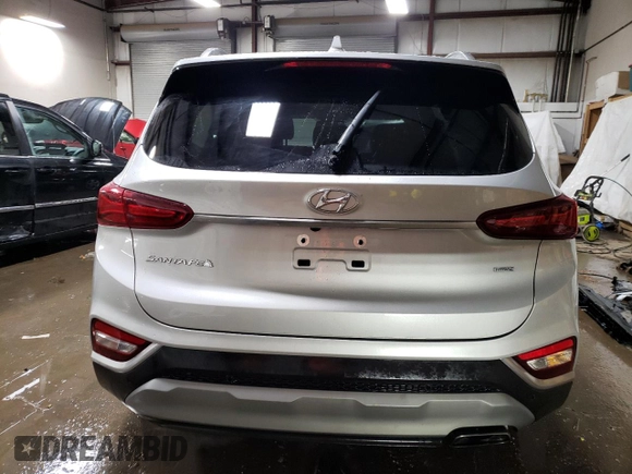 2019 Hyundai Santa Fe Ultimate with VIN 5NMS5CAD3KH073069, listed as a Copart auction lot 72809582 with 35,051 mi miles. Bid and sale history available at carsss.com. Image 6.