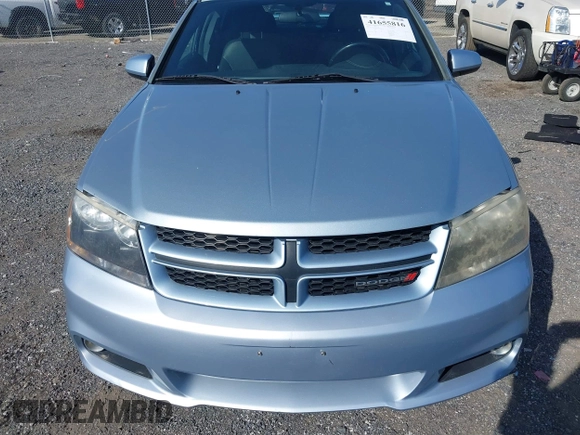 2013 Dodge Avenger SXT with VIN 1C3CDZCB5DN544333, listed as a IAAI auction lot 41655816 with 95,894 mi miles and . Bid and sale history available at carsss.com. Image 12.