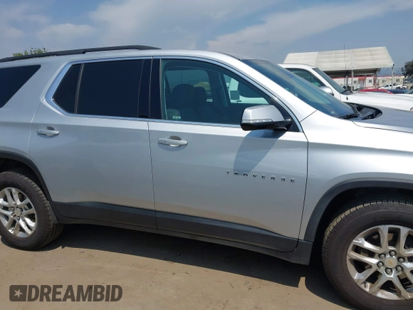 2020 Chevrolet Traverse LT Cloth with VIN 1GNEVMKW8LJ219181, listed as a IAAI auction lot 42150372 with 78,390 mi miles and . Bid and sale history available at DreamBid. Image 14.